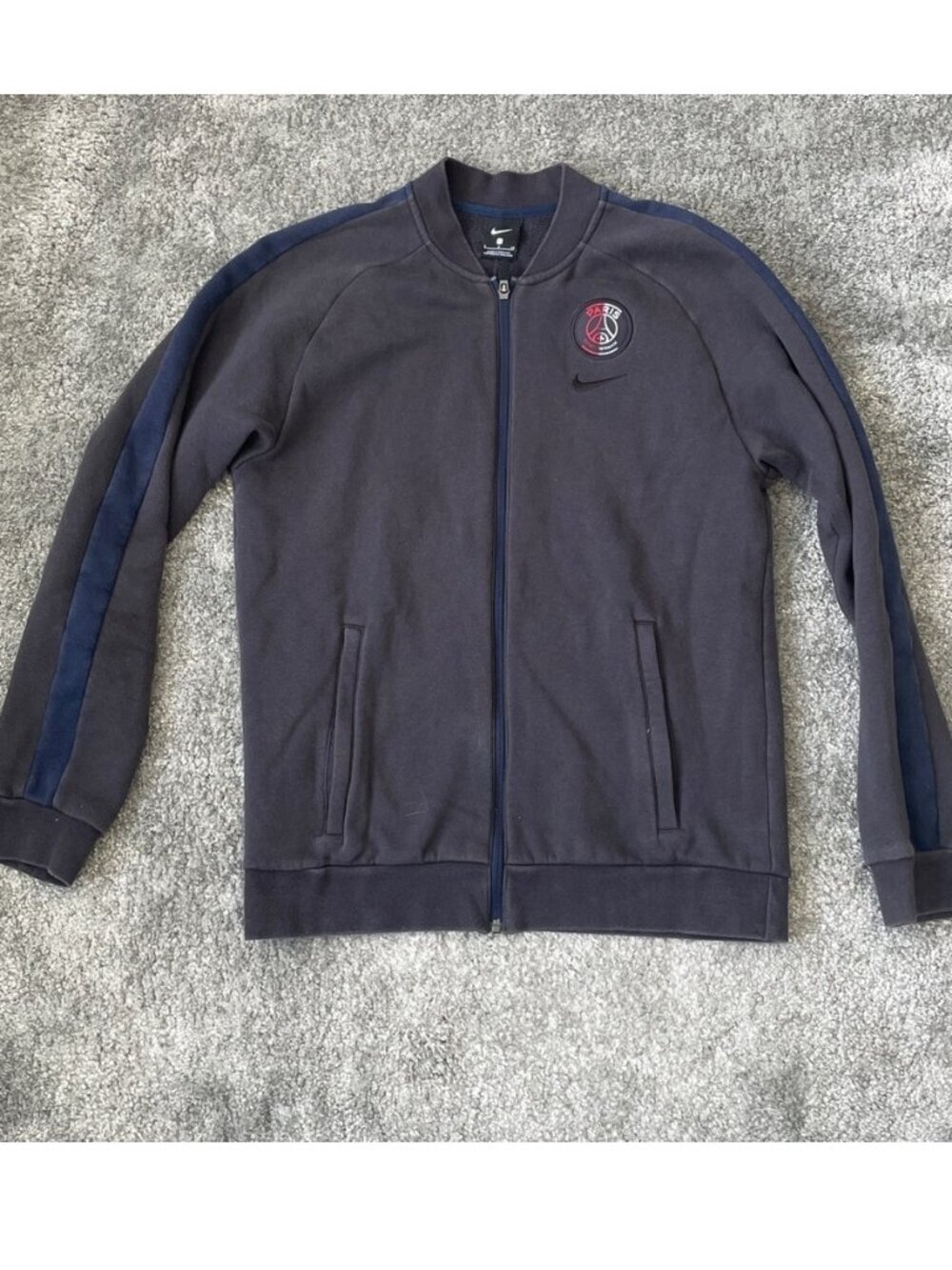 EC Nike Paris - Saint Germain Full Zip Sweatshirt - Size Small